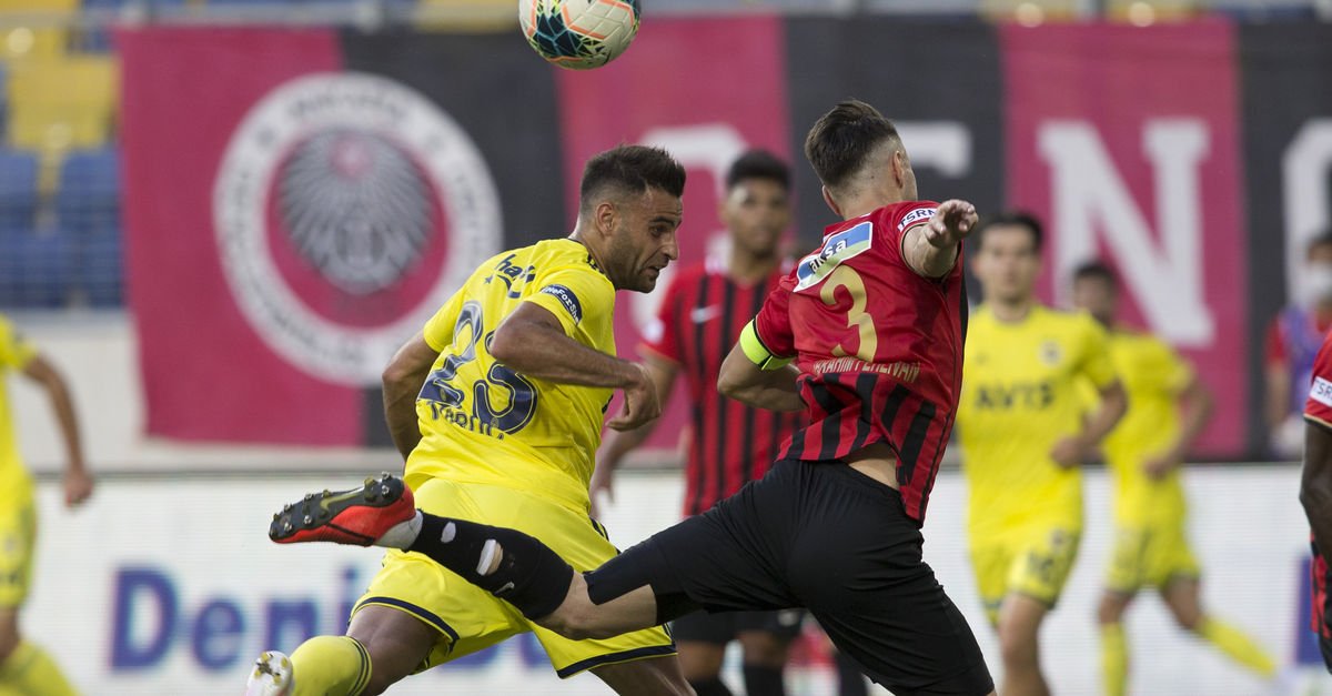 Genclerbirligi 1 Fenerbahce 1 Mac Sonucu Ve Mac Ozeti