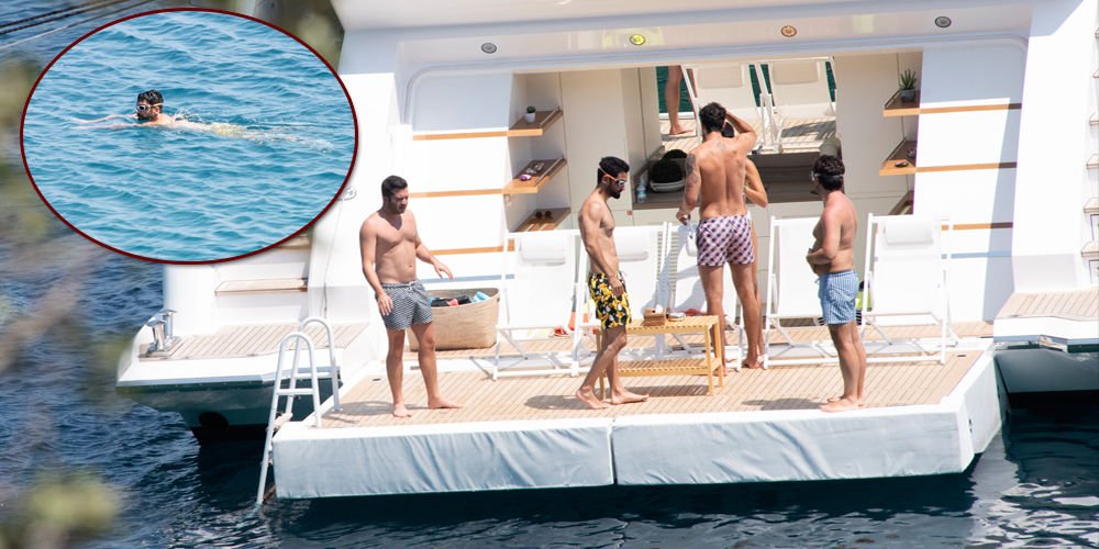 Kamışlı'nın deniz keyfi...