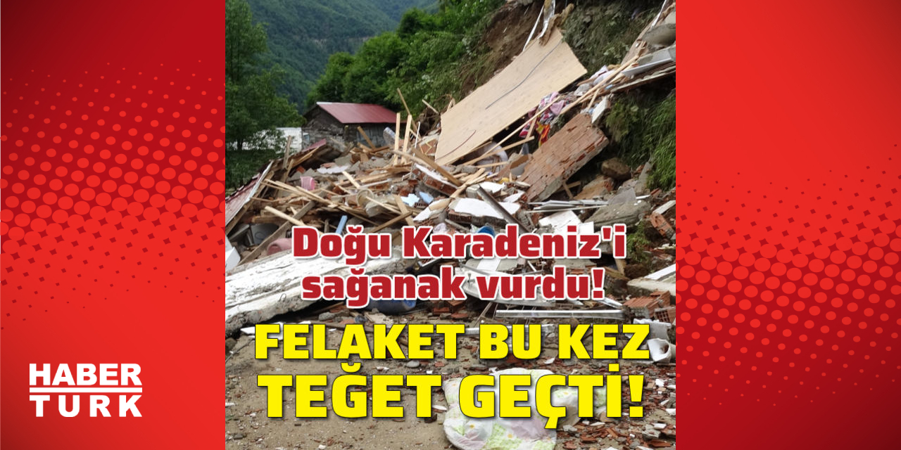 Doğu Karadeniz'i sağanak vurdu!