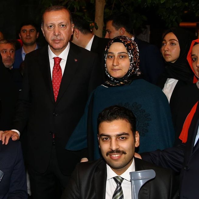 15 Temmuz Gazisi Emre Sessiz Cumhurbaşkanı Erdoğan ile
