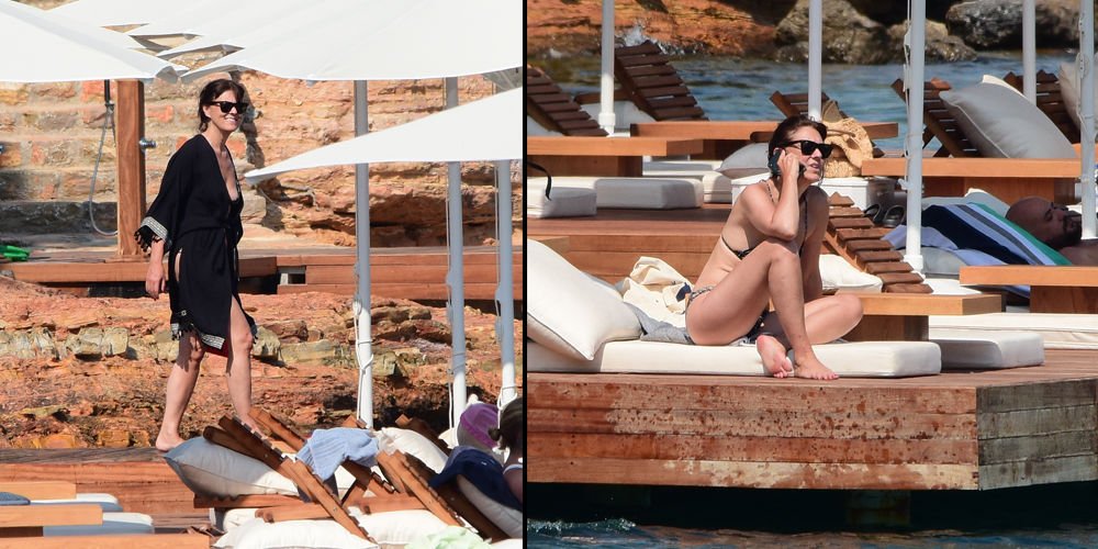 Güneşin tadını çıkardı