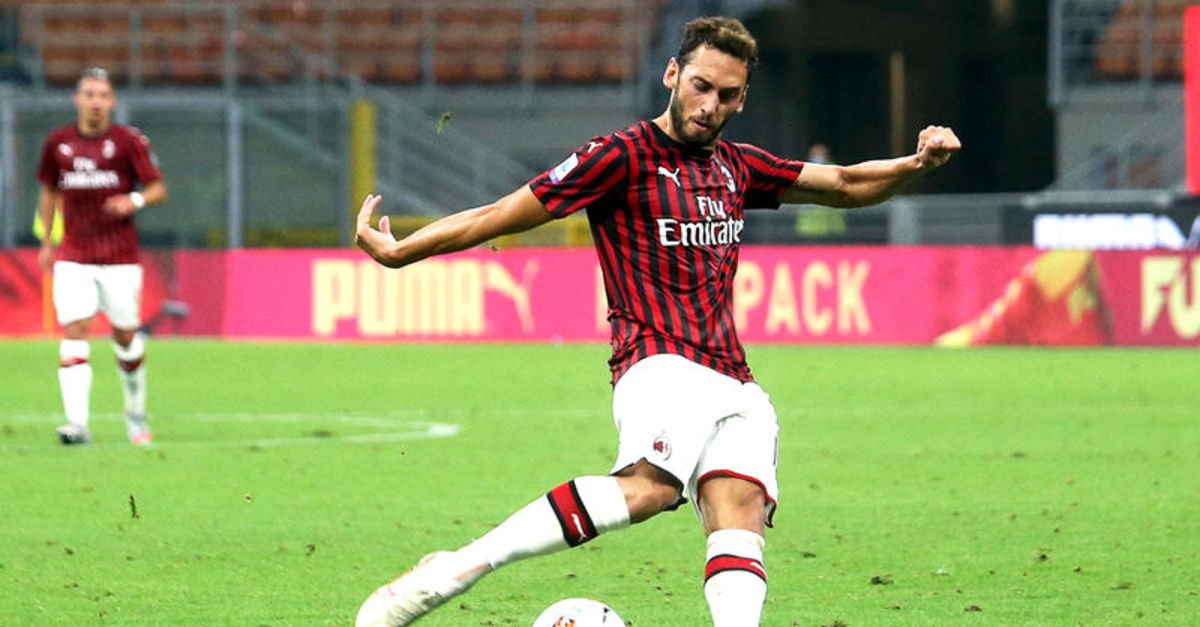 Milan'da Hakan Çalhanoğlu farkı