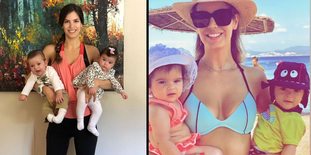 Kosif, ikizleriyle tatilde...