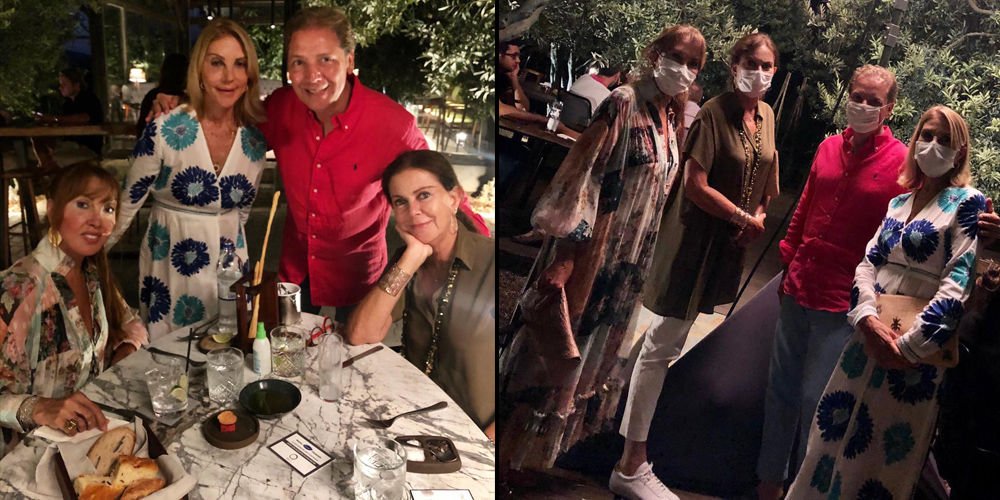 Dostlarla akşam yemeği...