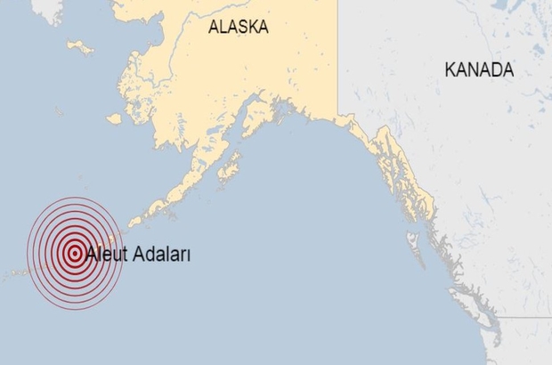 Alaska'da 7,8 büyüklüğünde deprem meydana geldi, tsunami uyarısı verildi
