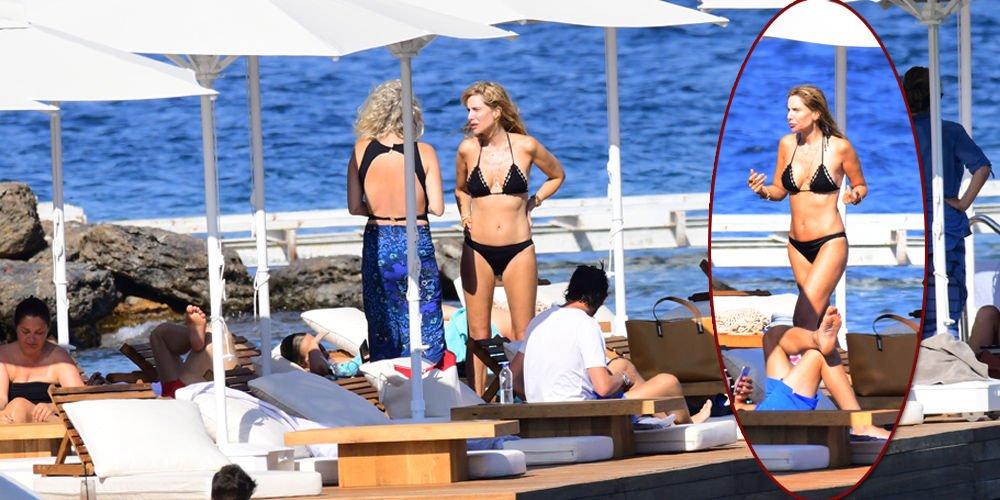 Tatilin tadını çıkardı...