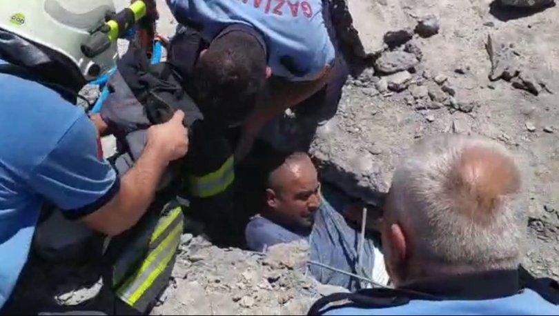 Son dakika haberler... Gaziantep'te inşatta göçük: 2 işçi kurtarıldı!
