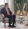 Libya Başbakanı es-Serrac ile Katar Dışişleri Bakanı Al Sani İstanbul