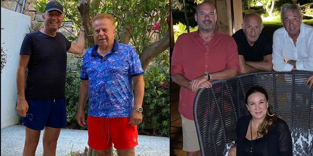 İş dünyası tatilde buluştu...