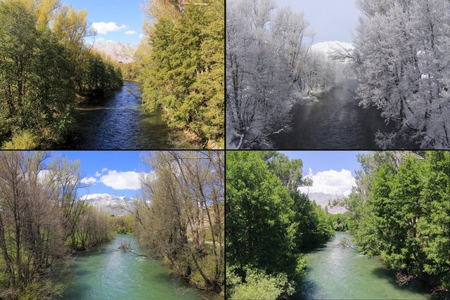 Tunceli'nin Ovacık ilçesi 4 mevsim çekilen fotoğraflarıyla büyülüyor