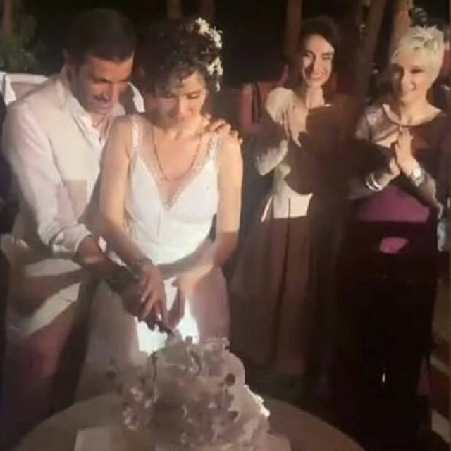 Songül Öden ile Arman Bıçakçı'nın nikahından yeni fotoğraflar ortaya çıktı - Magazin haberleri