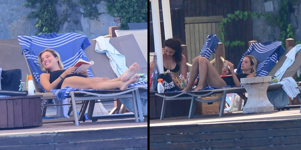 Denizde kitap keyfi...