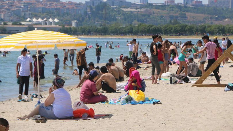 İstanbul'da şok! Menekşe Plajı’na akın ettiler! Haberler