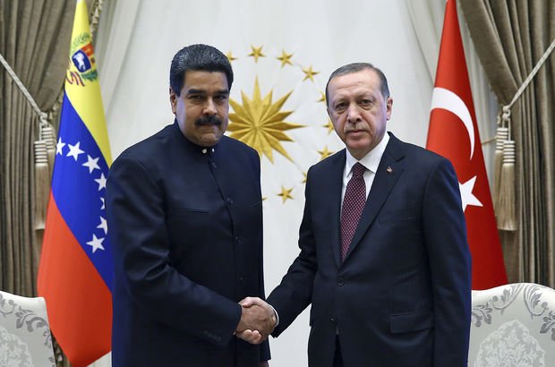 Cumhurbaşkanı Erdoğan, Maduro ile görüştü!