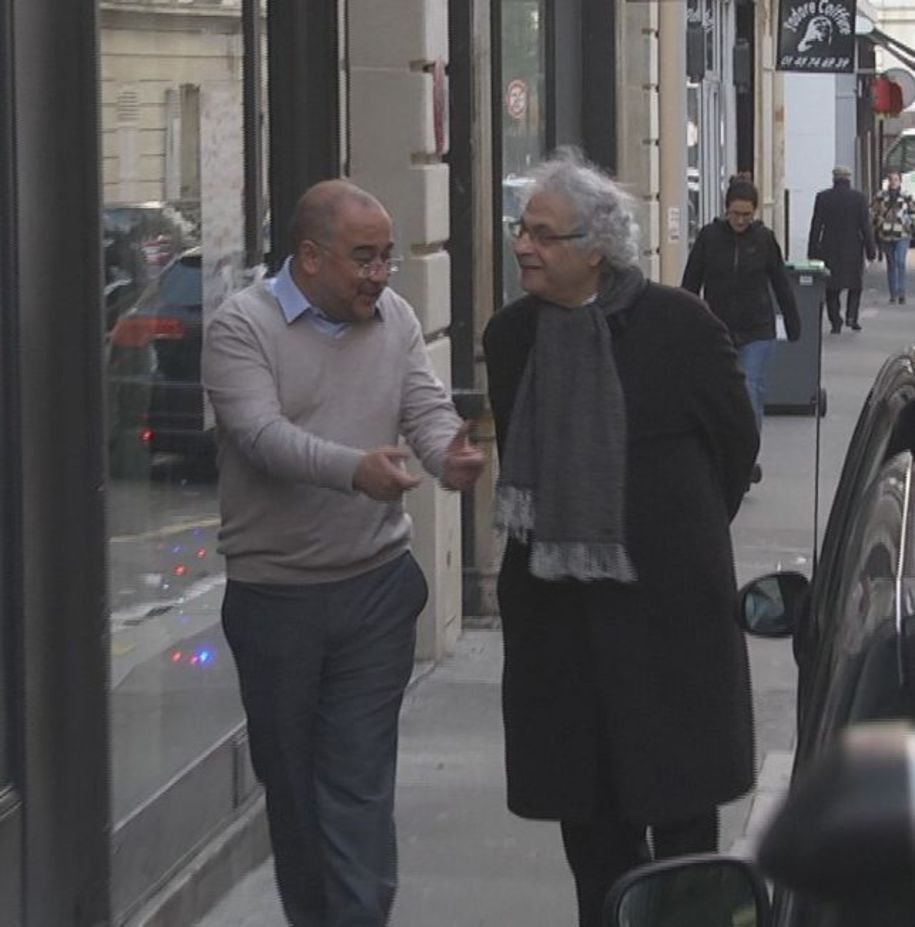 Kürşad Oğuz, Amin Maalouf'la Aralık ayında da, son kitabı “Medeniyetlerin Batışı”nı konuşmak için Paris’te buluşmuştu.