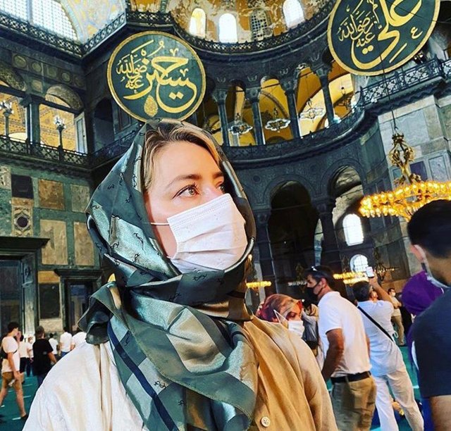 Amber Heard: Ayasofya'da olduğum için şanslıyım - Magazin haberleri