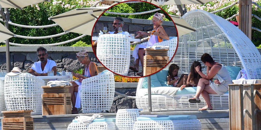 Aşıklar Bodrum tatilinde