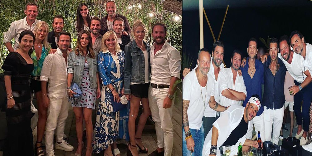 Eğlenceli grup Çeşme'de...