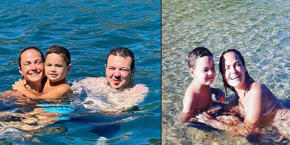 Denizde keyifli anlar...