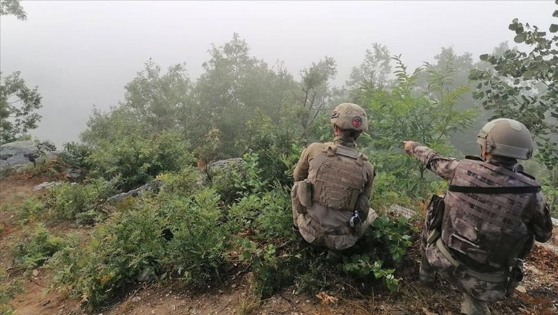 Terör örgütü PKK'ya ait yaşam malzemesi ele geçirildi