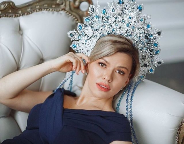 Rusya'nın en güzel kadını seçildi!