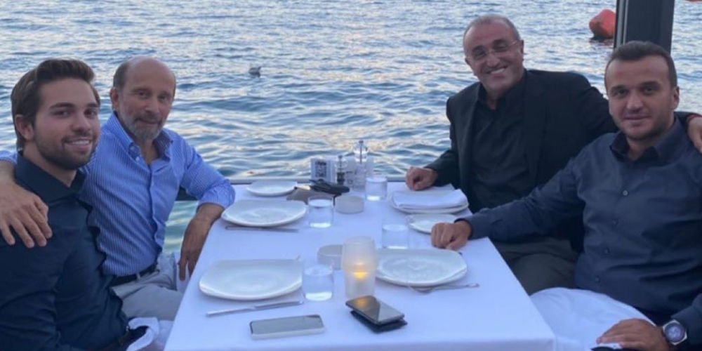 Babalar ve oğullarının Boğaz keyfi