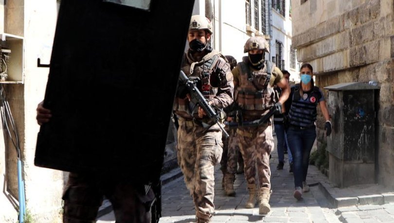 Gaziantep'te 'narko' operasyon: 22 gözaltı