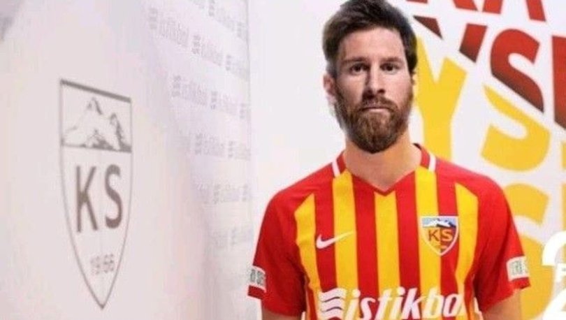 Kayserispor taraftarından Messi’ye çağrı: ‘Çık gel deli oğlan’