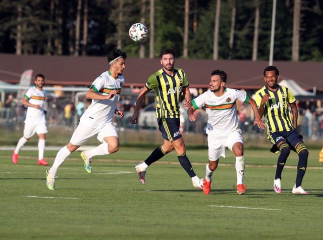Fenerbahçe: 1 - Alanyaspor: 1 MAÇ SONUCU