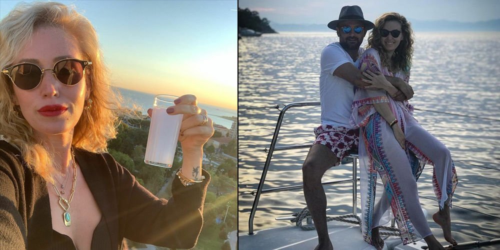 Kosif'in günbatımı keyfi...