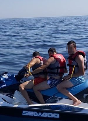Son dakika haberler... Jet skiyle yakalanmışlardı! Şaşırtan savunma!