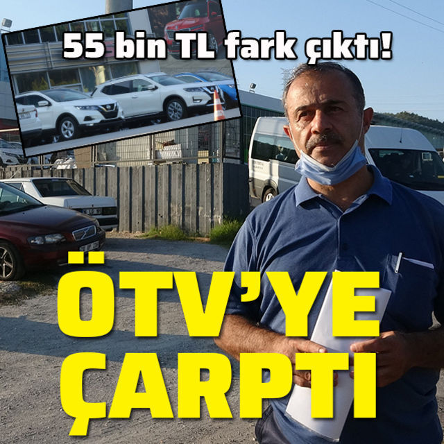 Ödeme yaptığı araç için fark istediler