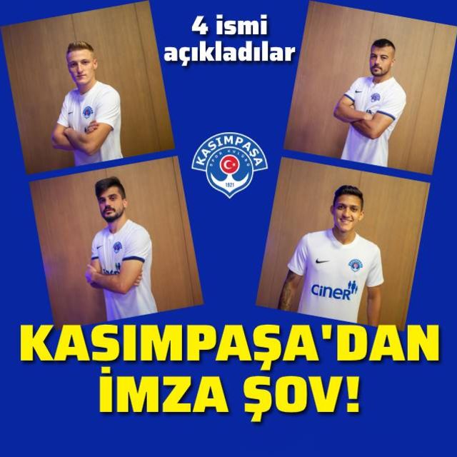 Kasımpaşadan imza şov!
