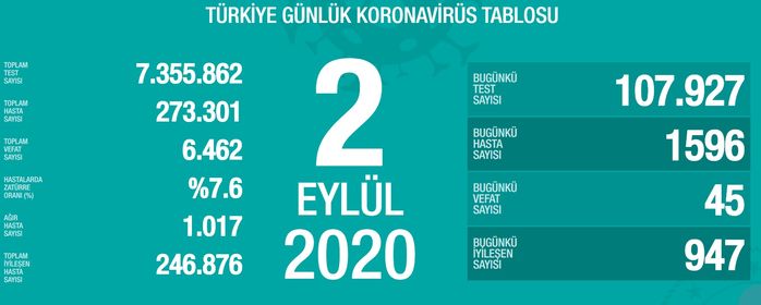 Koronavirüsün Birinci Dalgasının Ikinci Pikini Yaşıyoruz" 2 2791588 afe13fb09fb3df0f465ae3c45cfef938