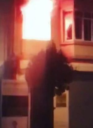 Kırgızistan İstanbul Başkonsolosluğu binasında yangın