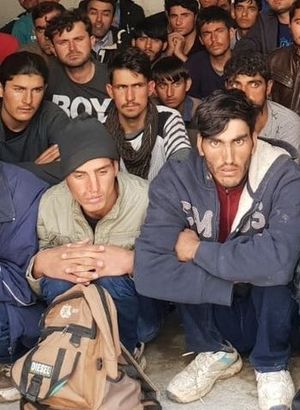 Erzincan’da 58 kaçak göçmen yakalandı