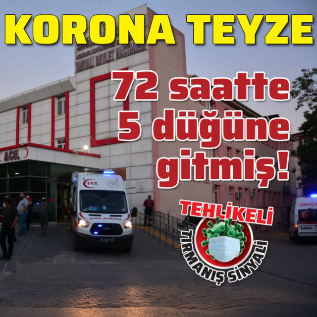Korona pozitif kadınla ilgili çarpıcı tespit!