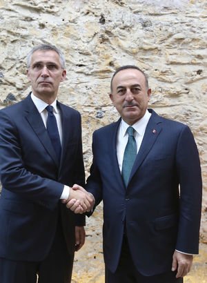 Son dakika haberi! Dışişleri Bakanı Çavuşoğlu, NATO Genel Sekreteri Stoltenberg ile görüştü!
