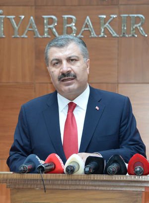 Son dakika! Sağlık Bakanı Fahrettin Koca, Diyarbakır'da