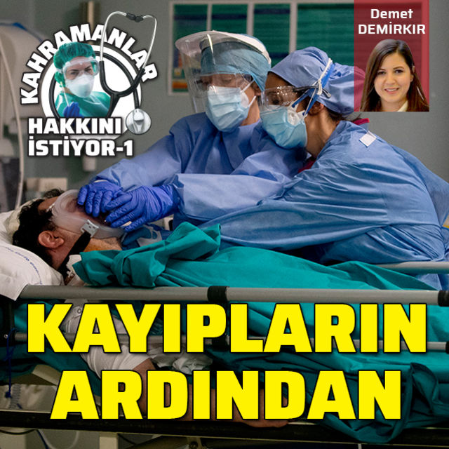 Sağlık çalışanları hakkını istiyor