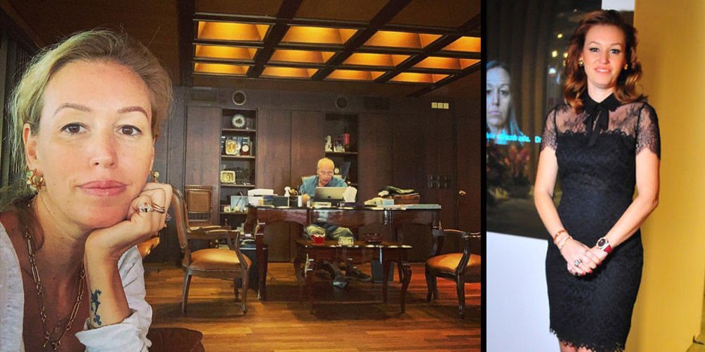 Baba-kız iş başında...