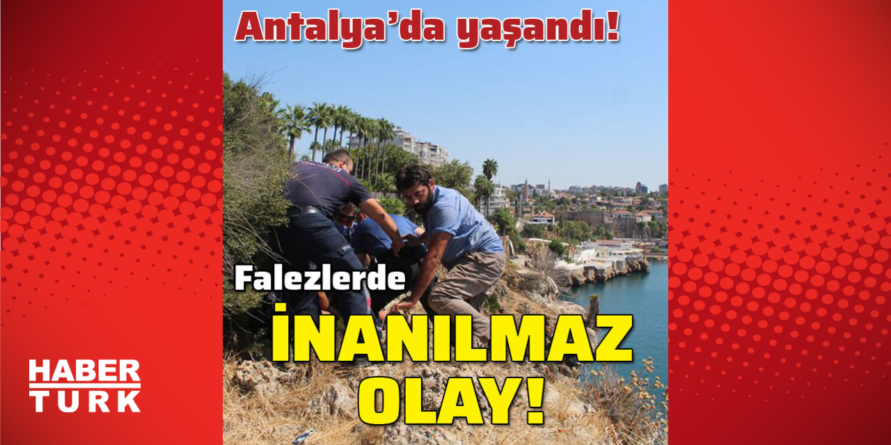 antalya da yasandi falezlerde