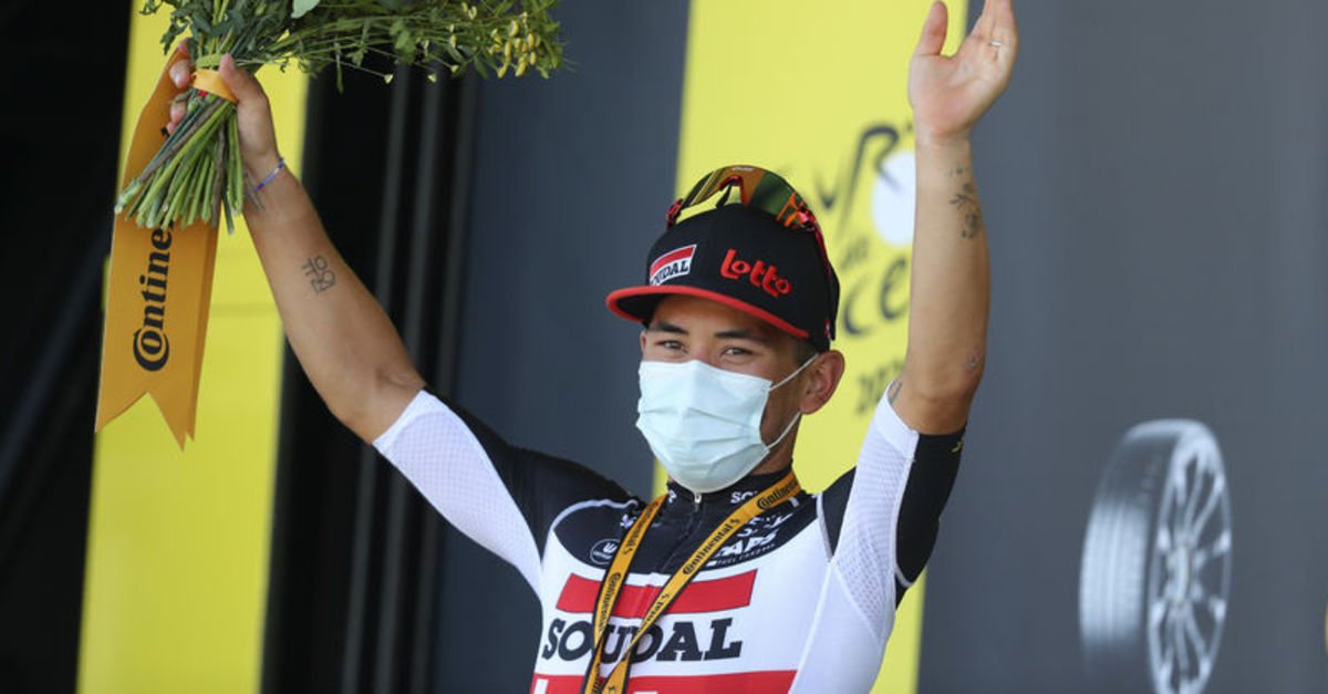 Fransa Bisiklet Turu Nda 11 Etabi Caleb Ewan Kazandi