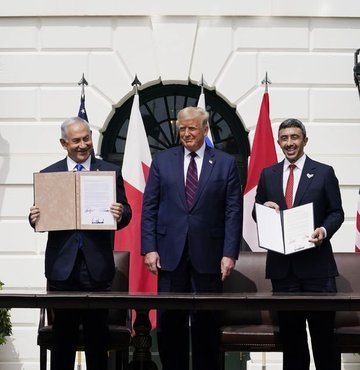 İsrail ile BAE ve Bahreyn'in normalleşme anlaşması imzalandı!