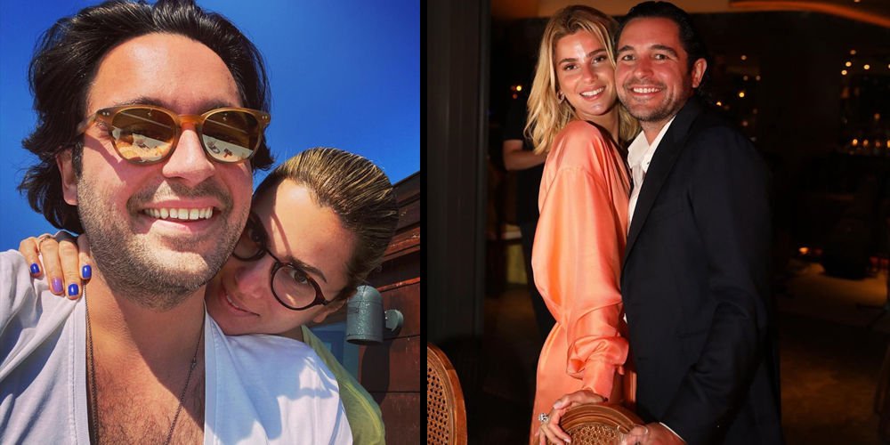 Sabancı'dan romantik poz