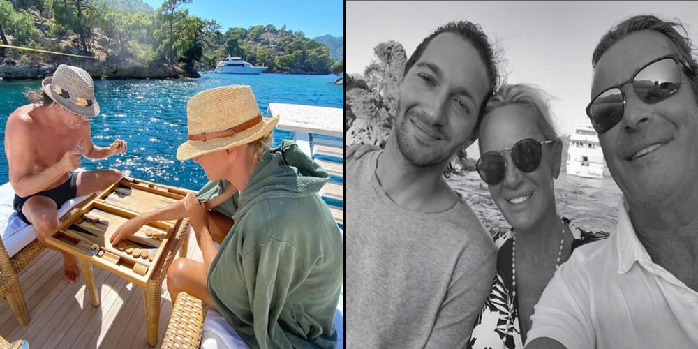 Teknede tavla keyfi...