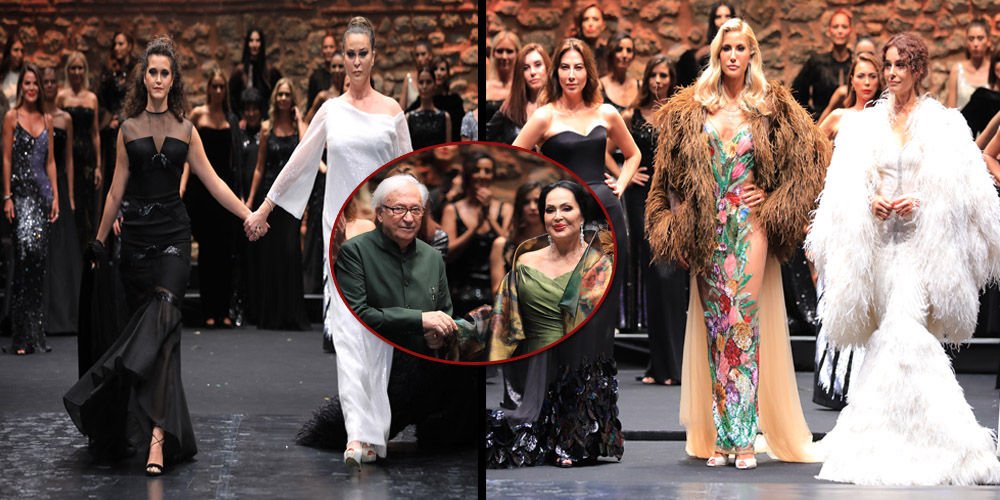 Modanın kralına veda defilesi