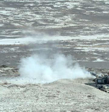 Azerbaycan toprağı olan Dağlık Karabağ bölgesindeki sivillere yönelik Ermeni ordusunun düzenlediği saldırıların ardından Habertürk