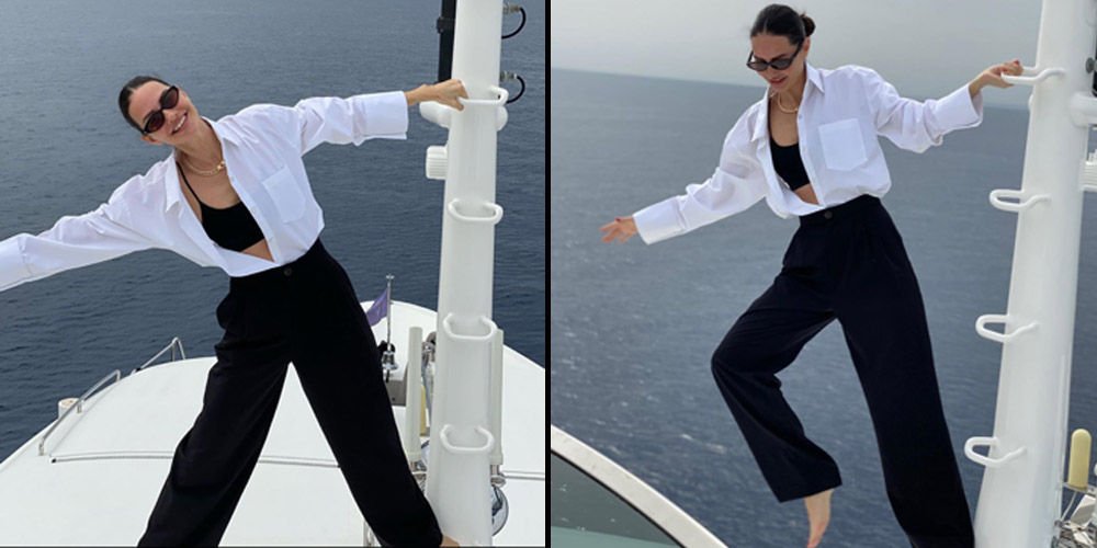 Özilhanlar'ın tekne keyfi...