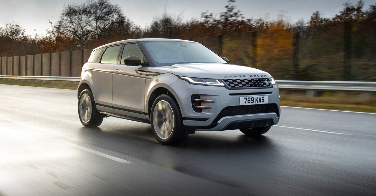 range rover evoque a hibrit motor geldi